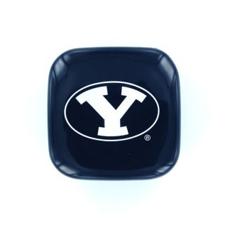 Brigham Young University - Hitch Cover - Tail Cap - Blue with white logo-0