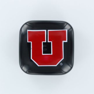 University of Utah - Hitch Cover - Tail Cap - Black with red U-0