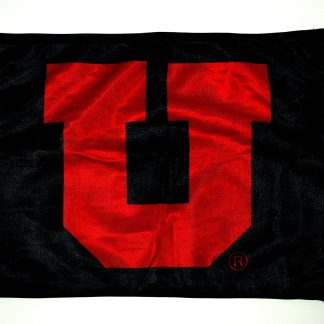 University of Utah - Car Flag - Black with red 'U'-0