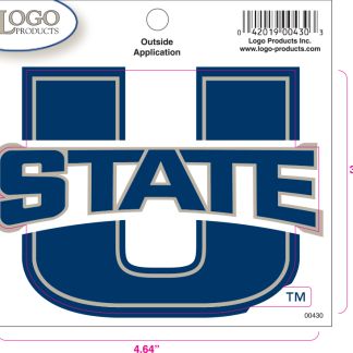 Utah State University - Sticker - Small-0
