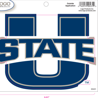 Utah State University - Sticker - Medium-0