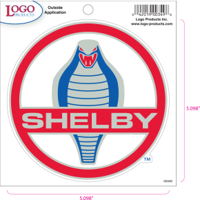 Shelby - Sticker - Medium