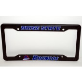 Boise State University, Black Plastic License Plate Frame, Boise State Broncos