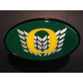 University of Oregon - Hitch Cover - Snap Cap - Chevron O - Green